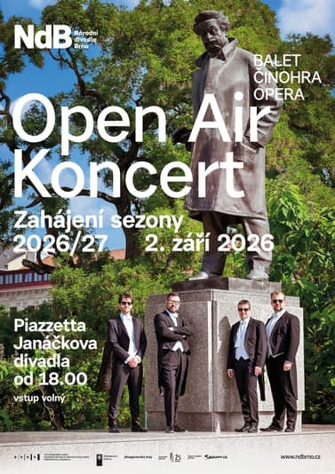 Open-air koncert | Zahájení sezony 2026/2027 Národního divadla Brno